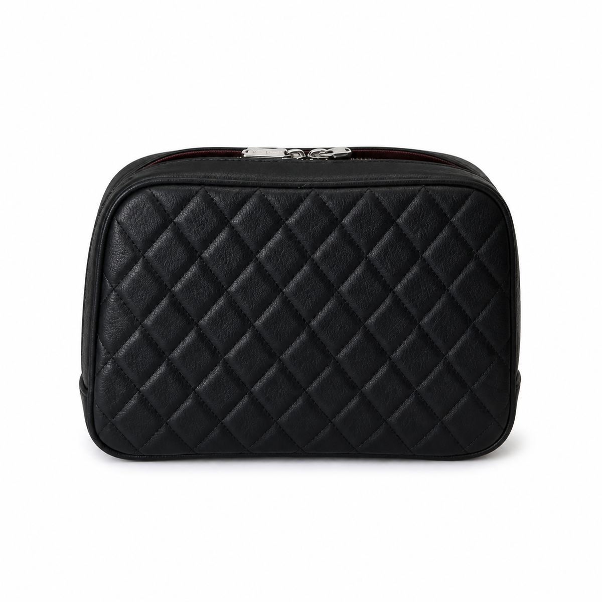 Chanel CC Quilted Mini Vanity Case Bag | Built-In Mirror & Gold — 21cm