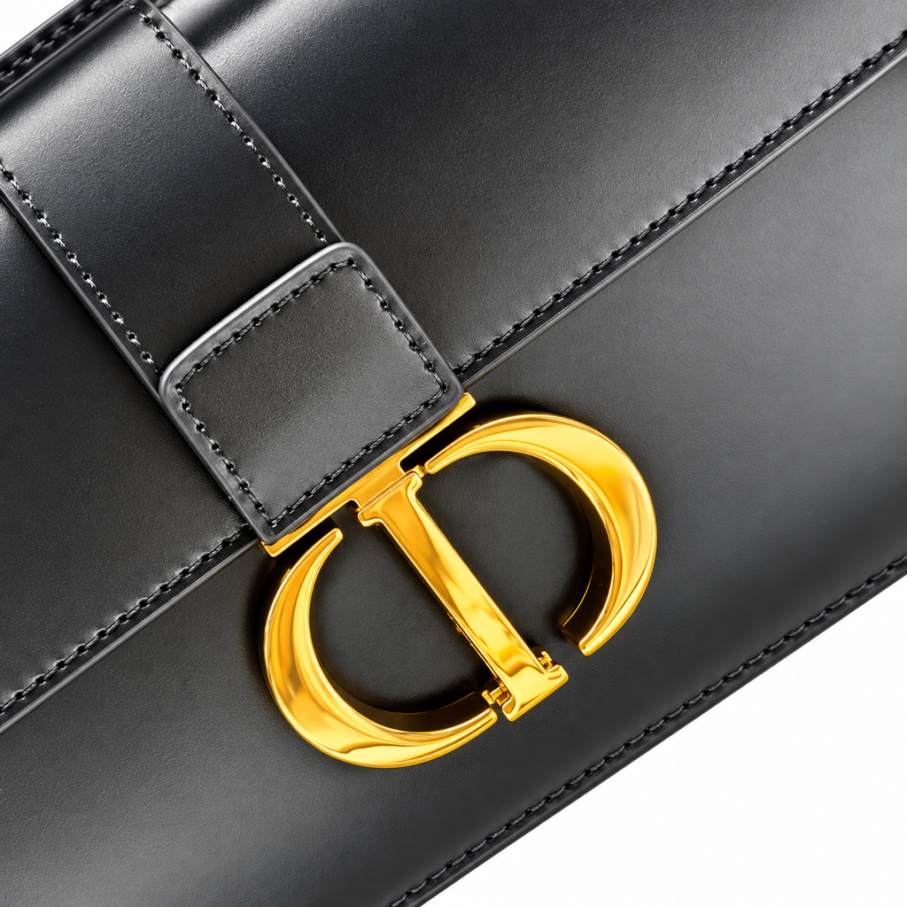 Dior Cannage Quilted Slim Flap Bag 25cm