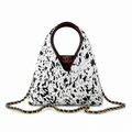 Chanel Triangular Splatter-Print Chain Bag