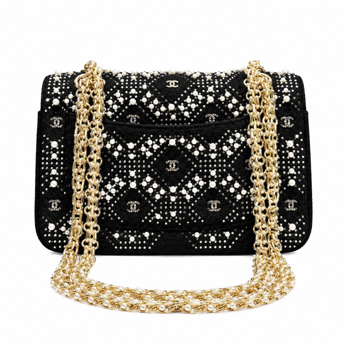 Chanel Quilted Flap Shoulder Bag 20cm