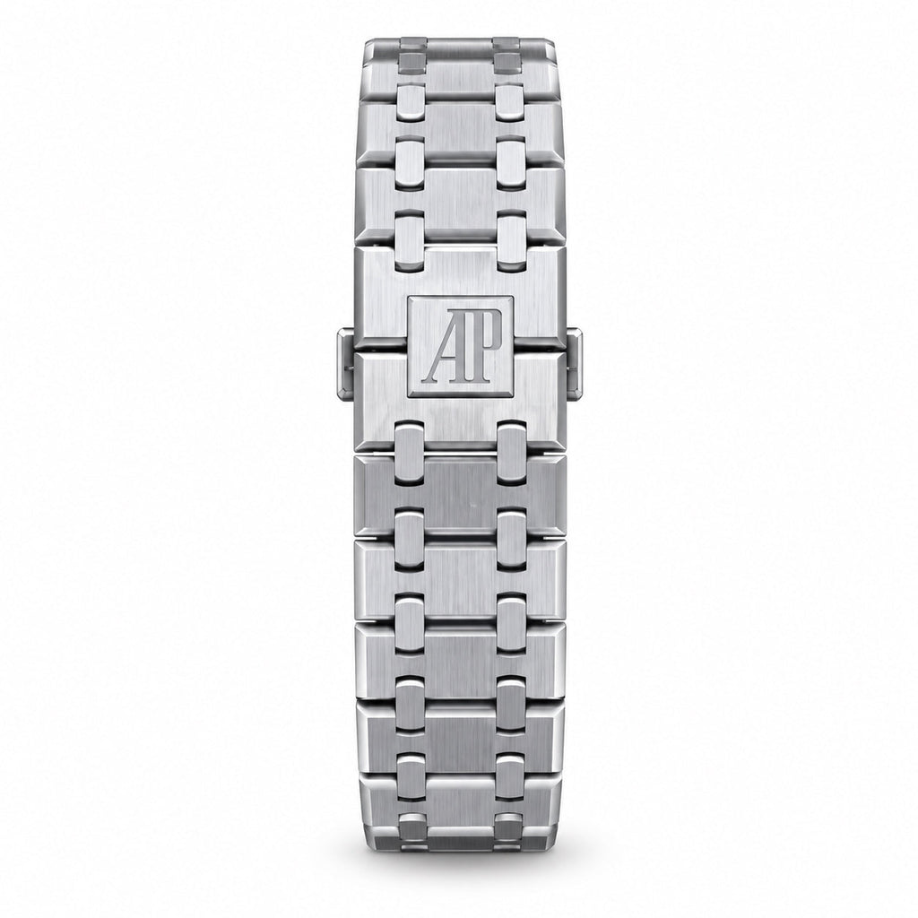 Audemars Piguet Royal Oak Automatic Date Steel White Dial
