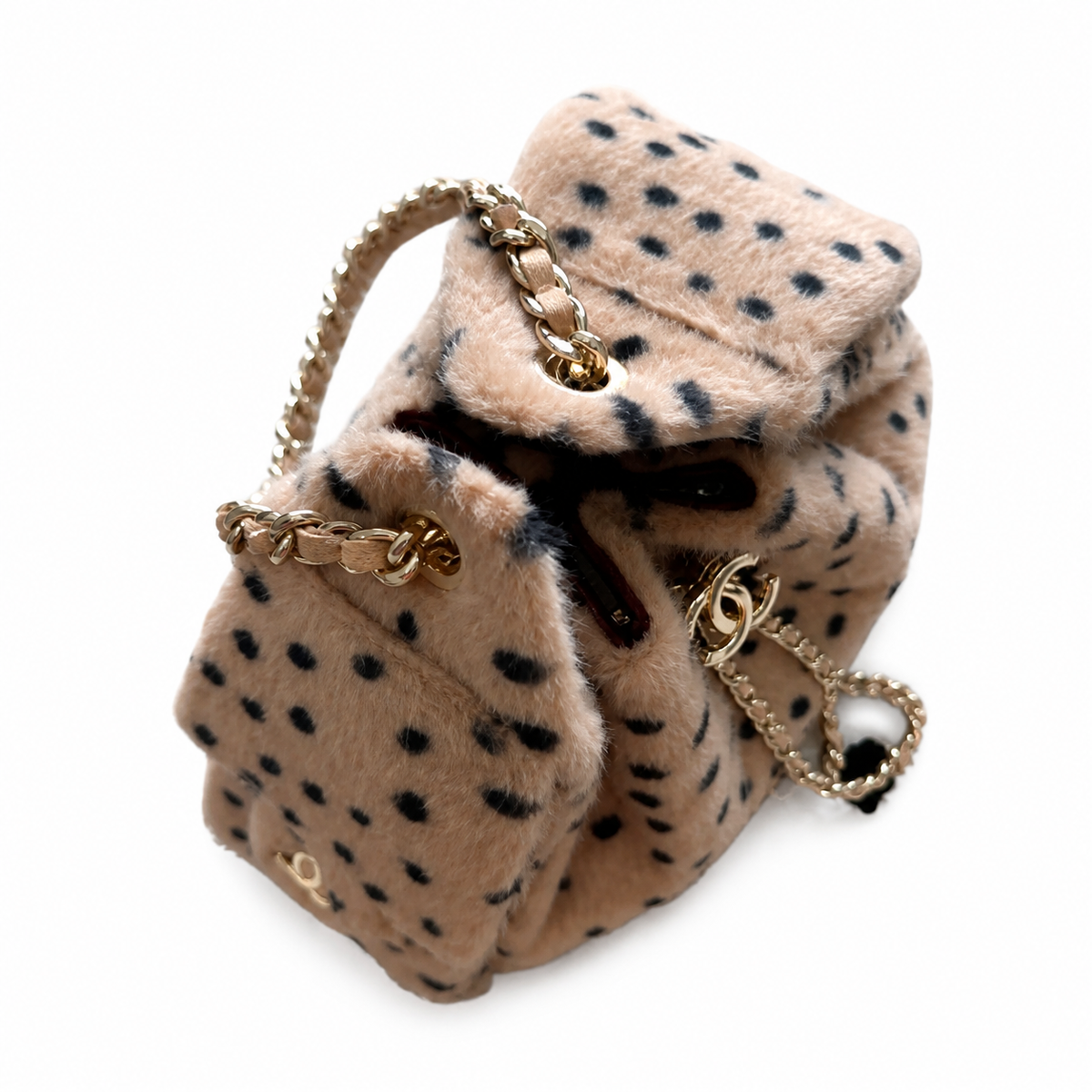 Chanel Quilted Leather Curved Edge Chain Crossbody