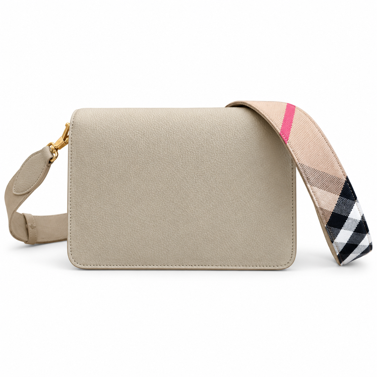 Burberry Heritage Stripe Beige Crossbody Bag