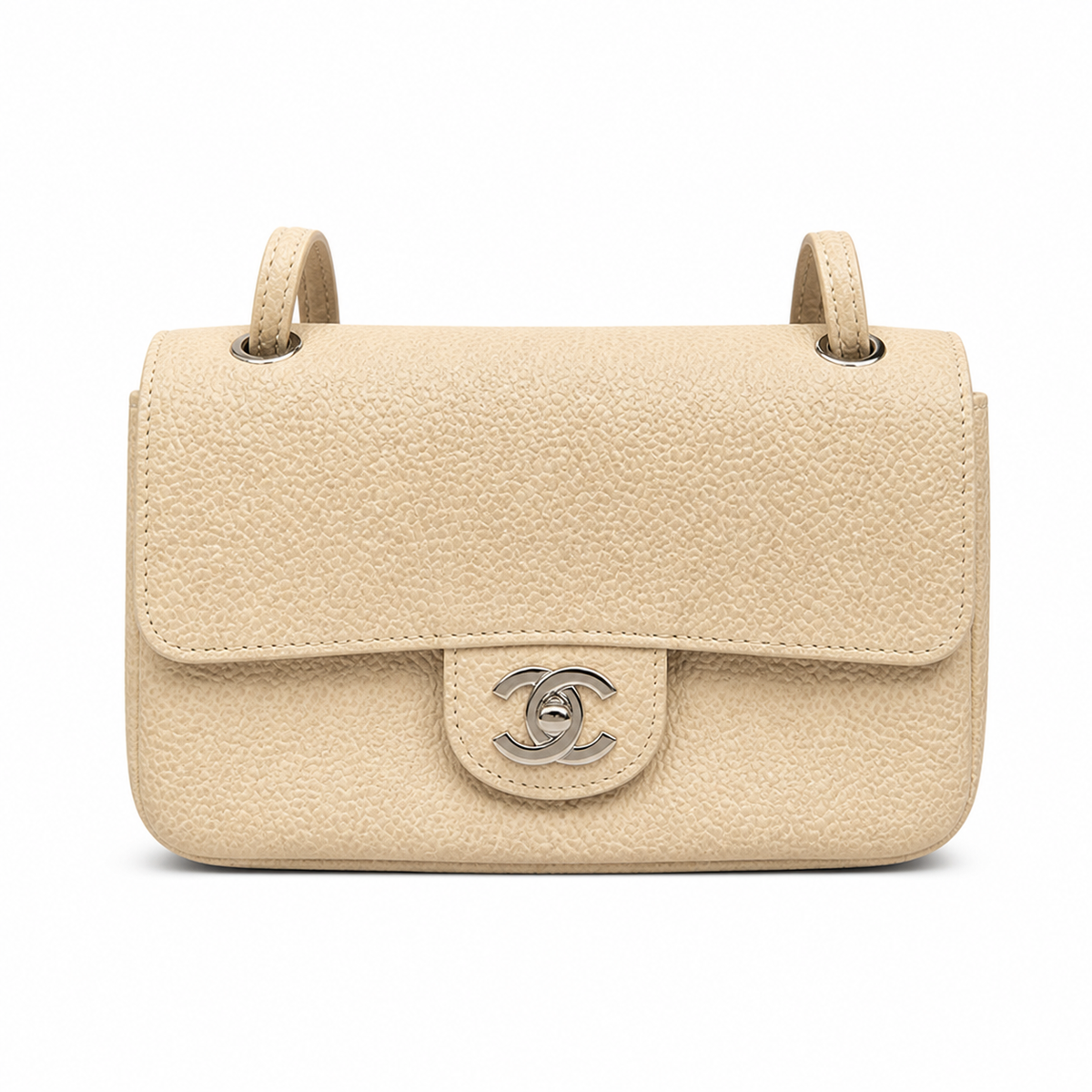 Chanel Structured Rectangular Bag 13x20x6cm