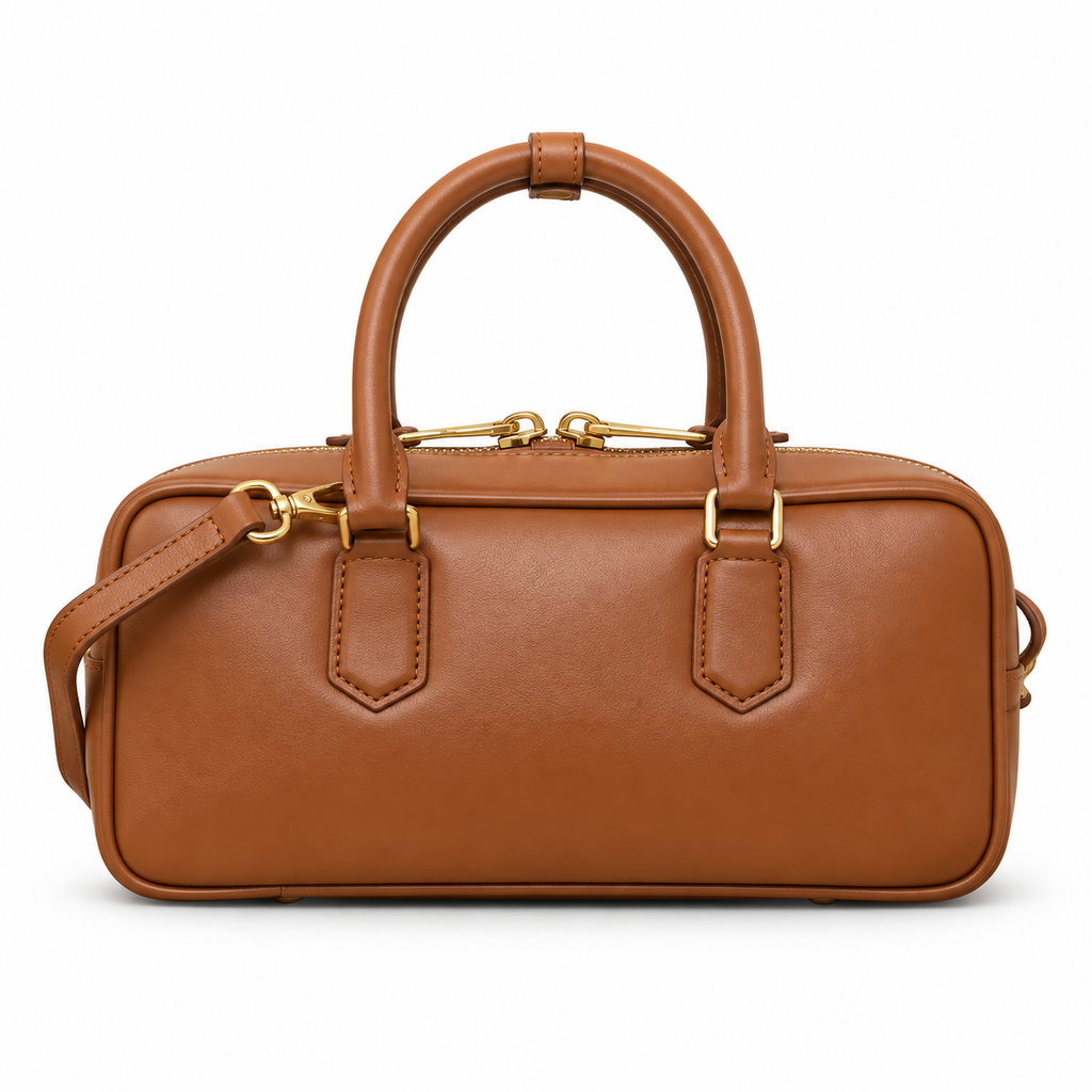 Miu Miu Convertible Leather Shoulder Bag
