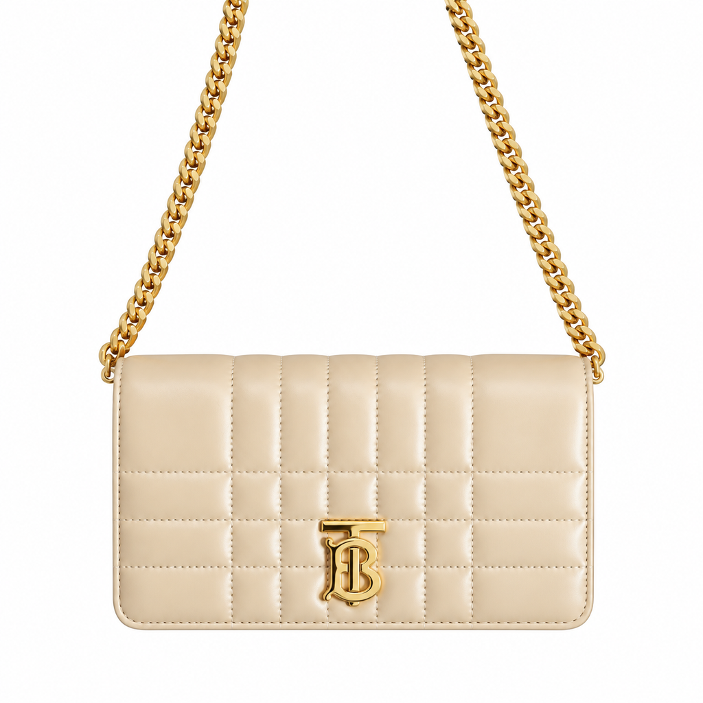 Burberry Heritage Check Mini Crossbody Bag
