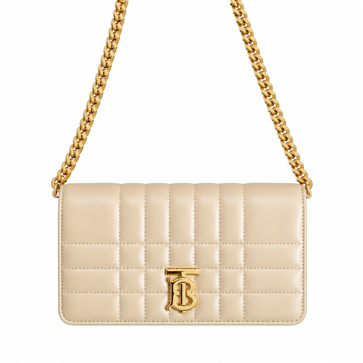 Burberry Heritage Check Mini Crossbody Bag
