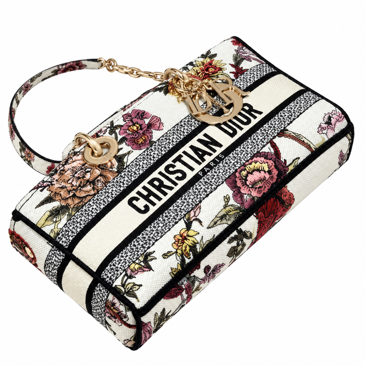 Dior Cannage Quilted Sleek Work Bag 26cm