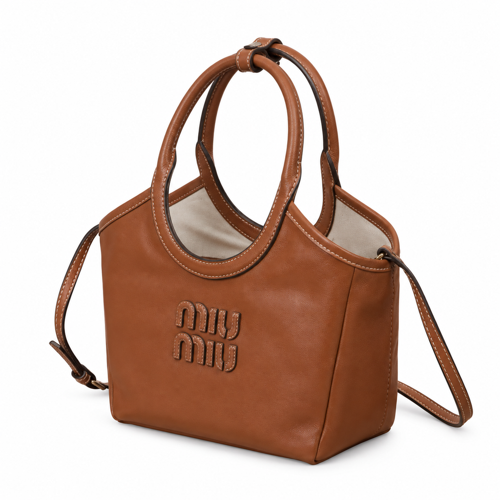 Miu Miu Convertible Leather Bag