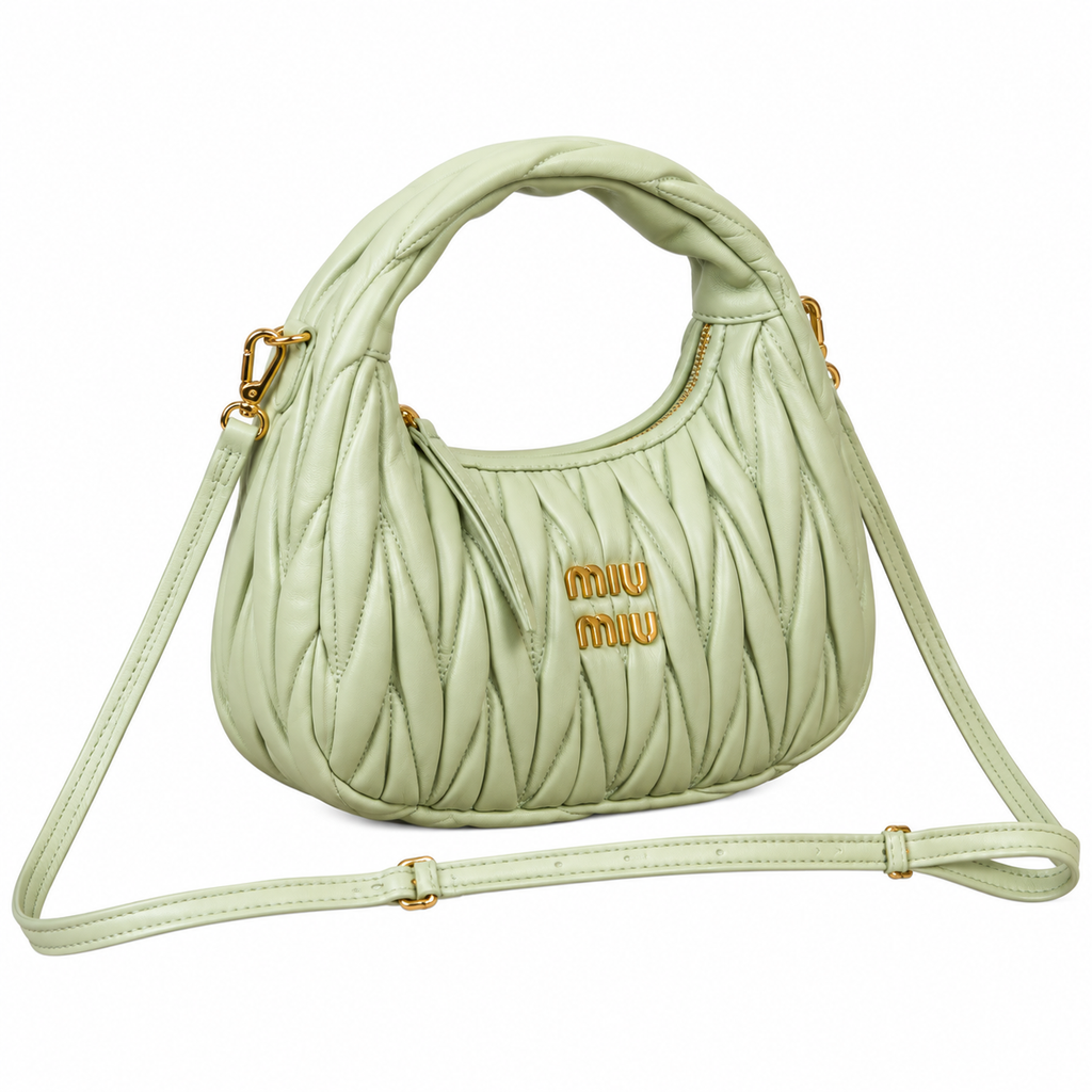 Miu Miu Matelassé Leather Crossbody Bag