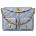 Chanel Quilted Tall Slim Shoulder Bag 21.5×30×5cm