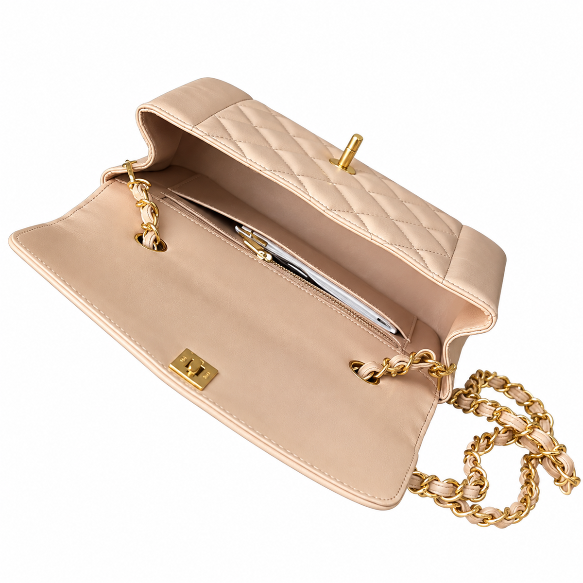 Chanel Medium Quilted Flap Bag 22.5cm