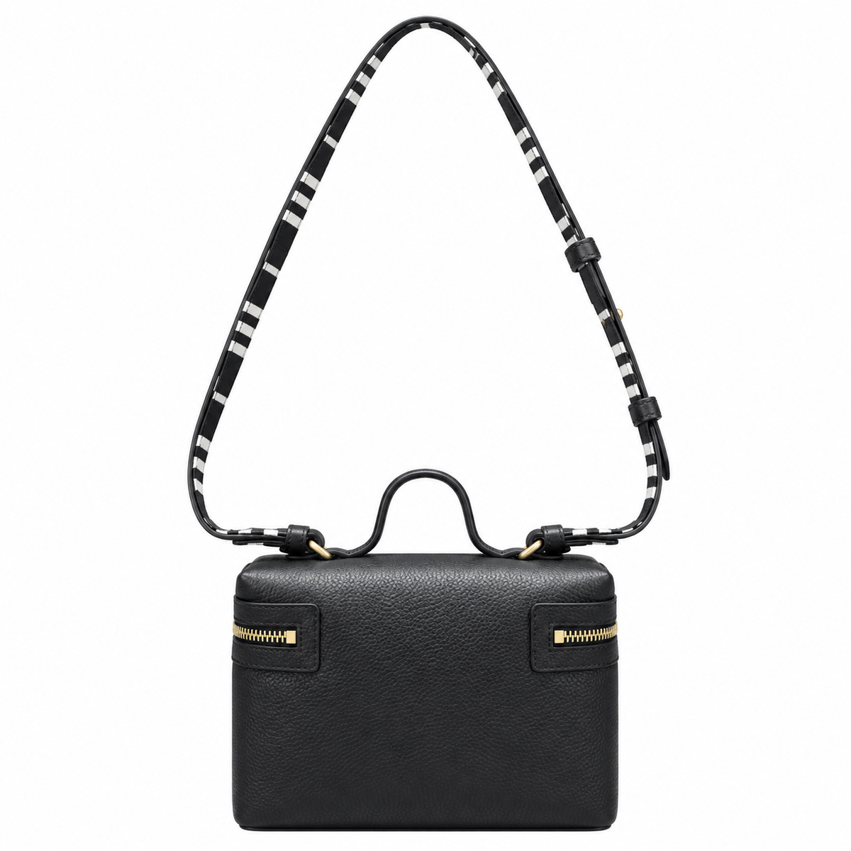 Burberry Knight Emblem Black Vanity Crossbody