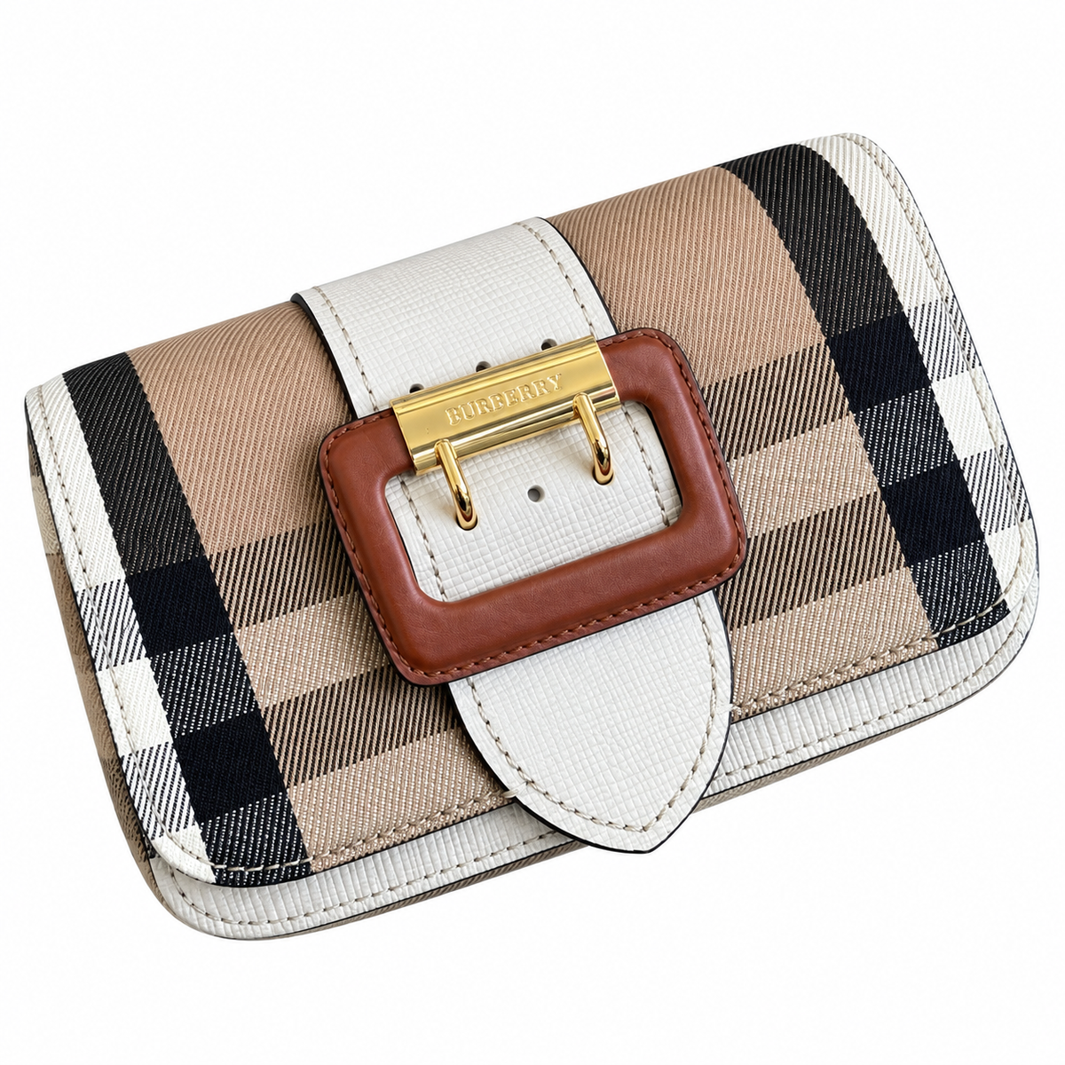 Burberry Signature Mini Crossbody Bag