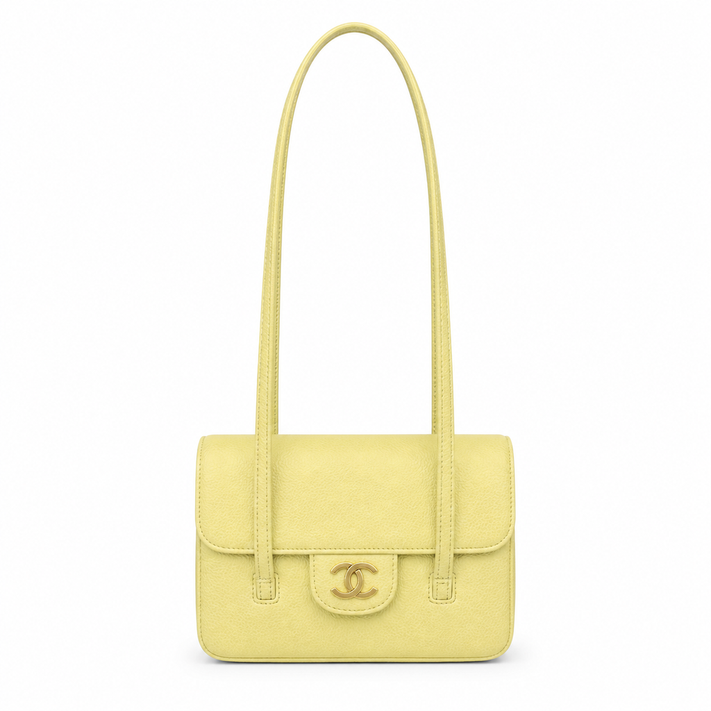 Chanel Classic Quilted Mini Flap Bag | CC Turn-Lock Chain Strap — 17cm