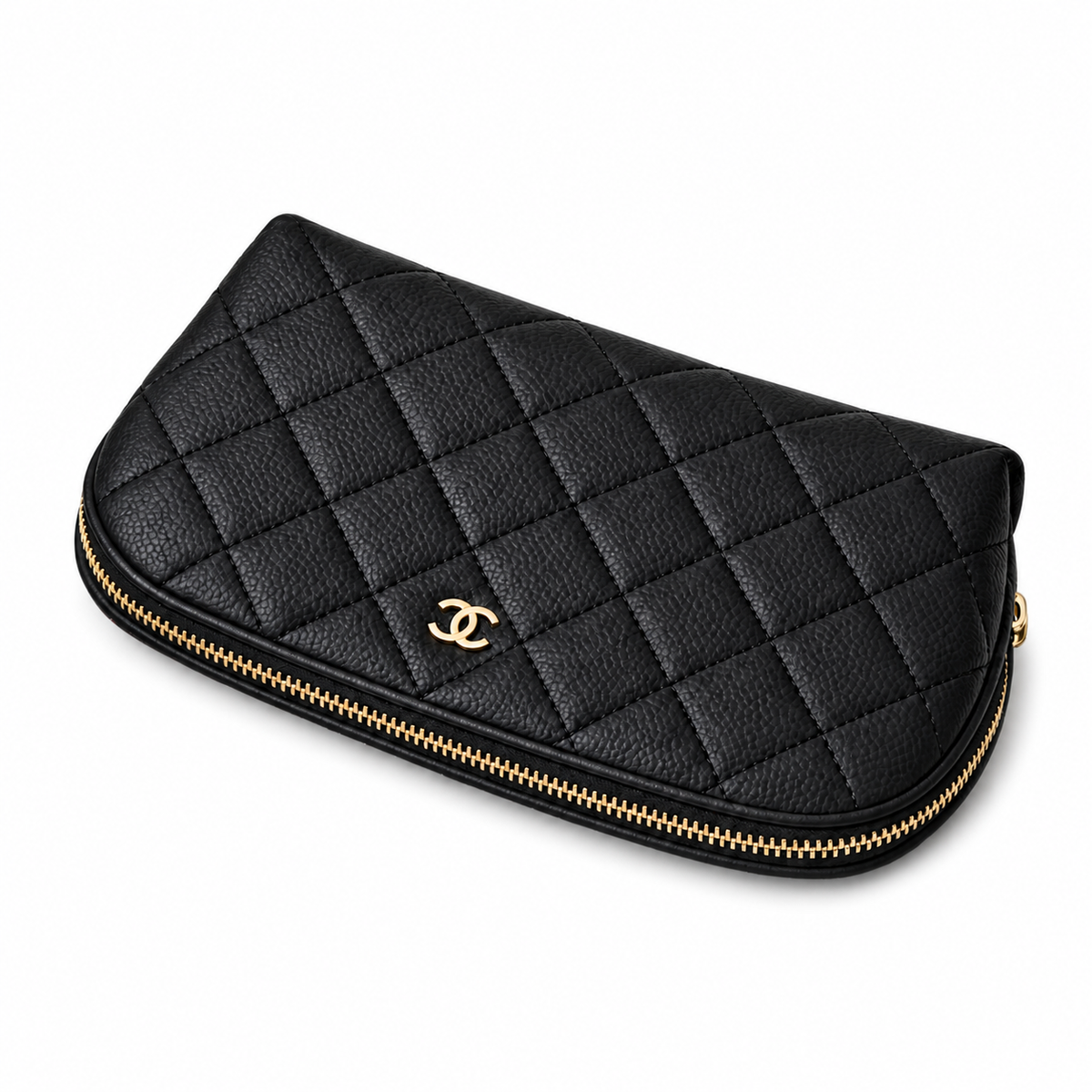 Chanel CC Quilted Mini Box Flap Bag | Gold Hardware & Chain — 19cm