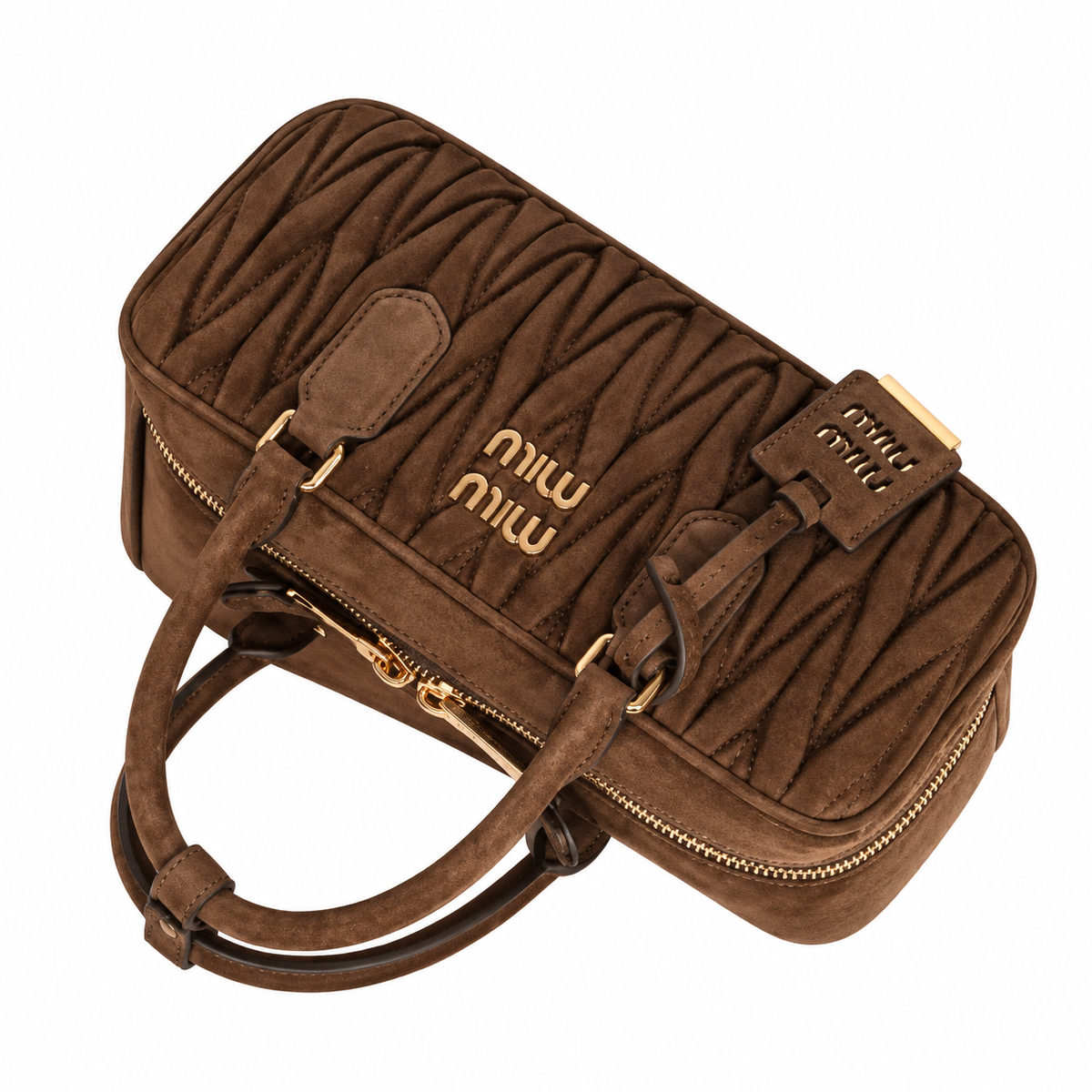 Miu Miu Matelassé Leather Fluid Crossbody Bag