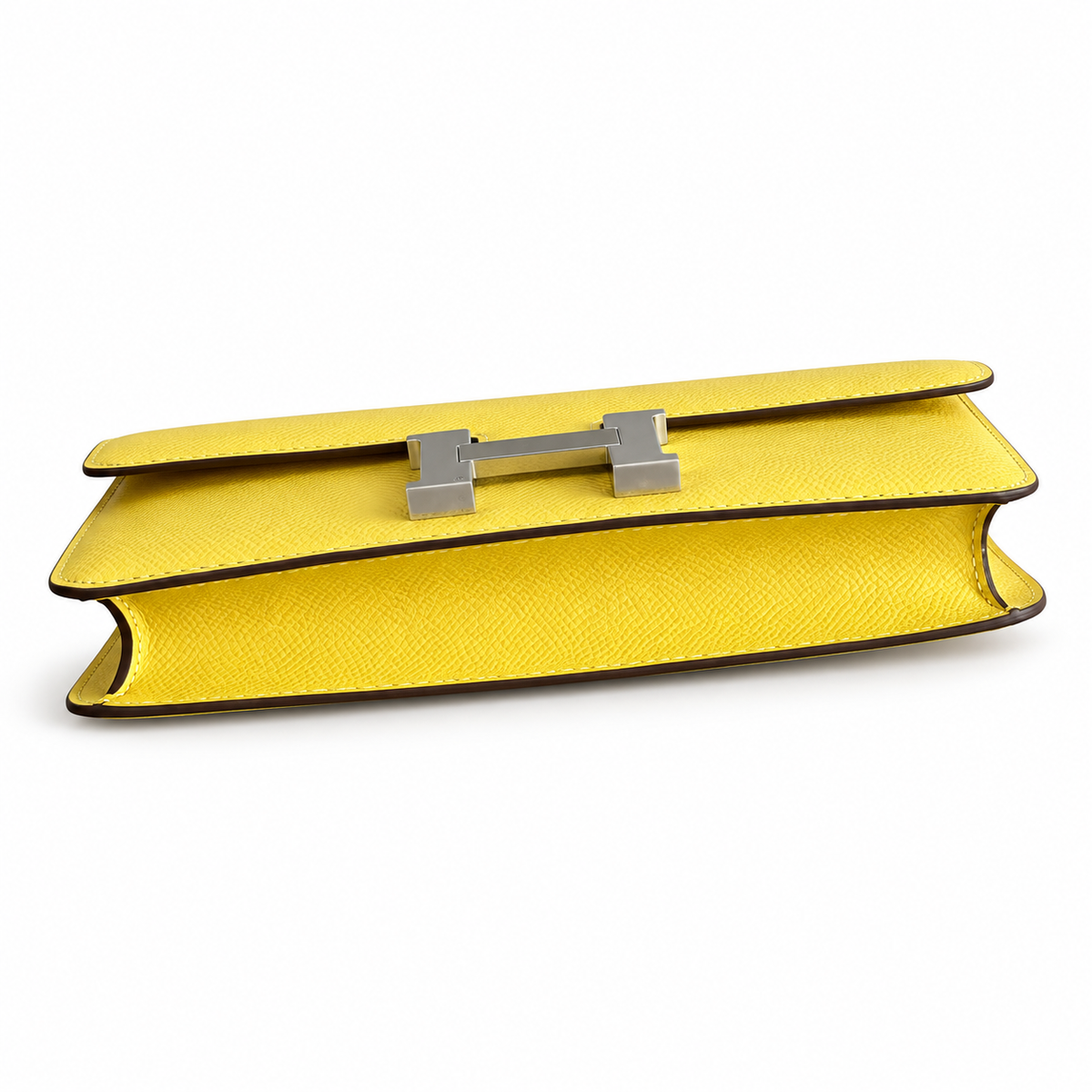 Hermès Lindy 26cm Crossbody Bag – Chick Yellow & Silver | Joyful Luxury Leather