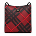 Burberry Crimson Check Equestrian Tote
