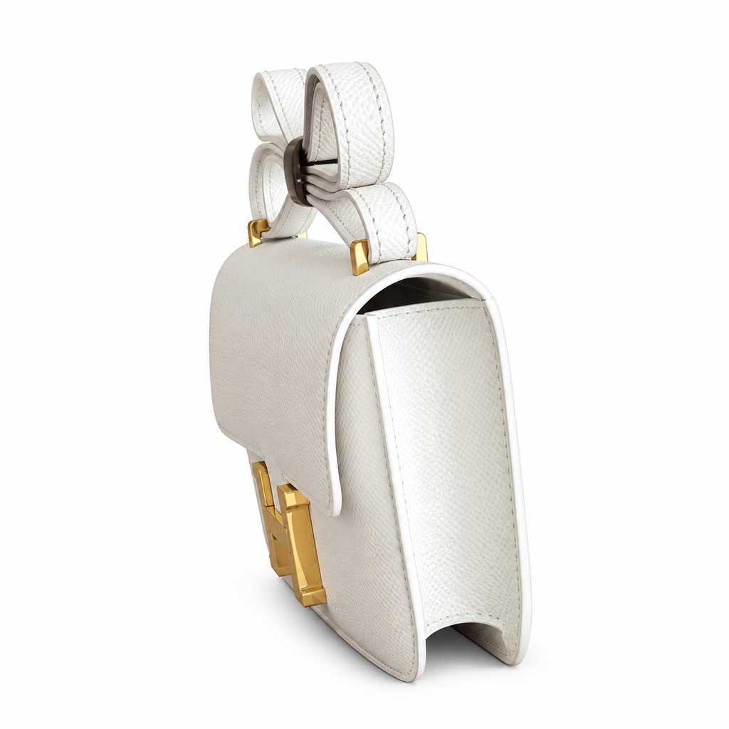Hermès Constance 26 Blanc Epsom Gold HW